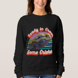 Sudadera Listo Para Aplastar Un Dragón Con Cojín De Cristal