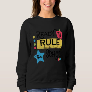 Sudadera Listo Para Dominar El Gif Estudiante De Preescolar