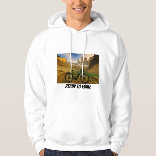 Sudadera Listo para EBIKE (Anverso)