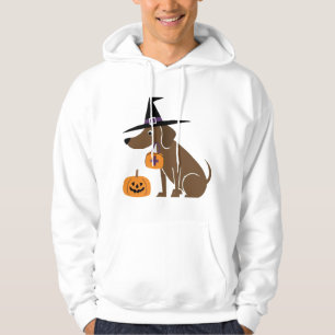 Sudadera Listo para la noche de Halloween cambia a una enfe