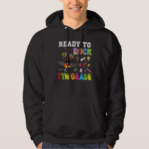 Sudadera Listo Para Rocar Séptimo Grado De Guitarra Electri