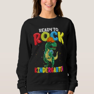 Sudadera Listo Para Rodar Dinosaurios De Jardín De Niños De