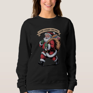 Sudadera Literary Christmas Book lover Gift