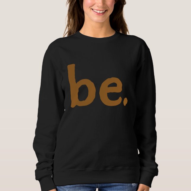 Sudadera Little Be  Transcendental Meditation (Anverso)