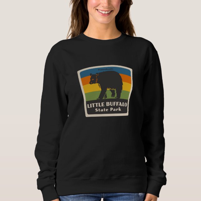 Sudadera Little Buffalo State Park Pennsylvania Bear PA Sou (Anverso)