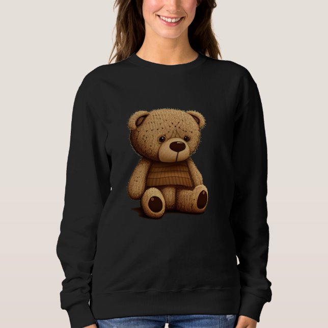 Sudadera Little sad Teddy Bear (Anverso)