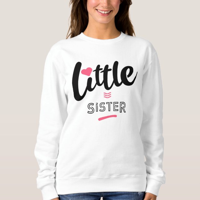 Sudadera Little sister (Anverso)