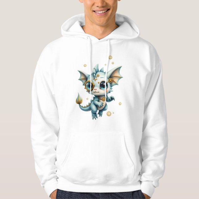 Sudadera Little Steam Dragon – Professional Chaos Engineer. (Anverso)