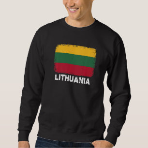 Sudadera Lituania Bandera Apoyo a las mujeres lituanas