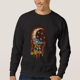 Sudadera Live by the Sun Love by the Moon Boho Design