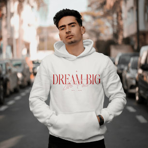Sudadera Live Fast Dream Big Motivational T-Shirt