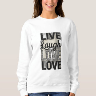 Sudadera Live / Lauder / Love