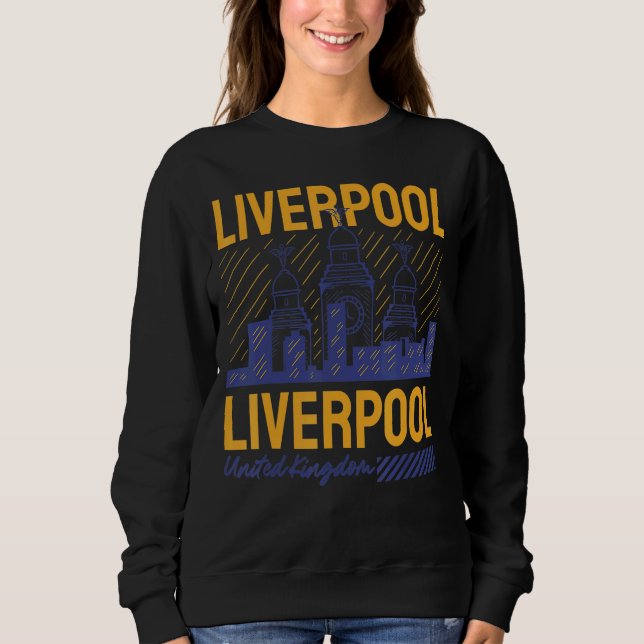 Sudadera Liverpool Reino Unido (Anverso)