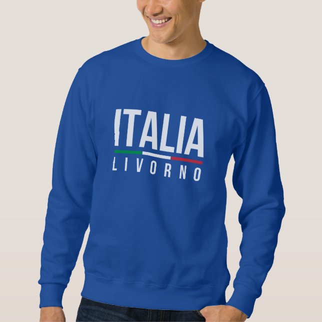 Sudadera Livorno Italia (Anverso)