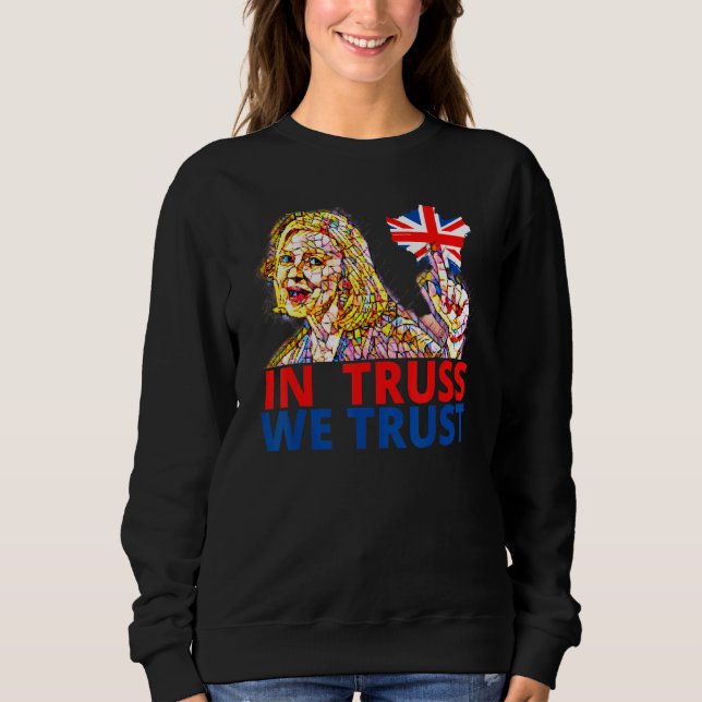 Sudadera Liz Truss  Richi Sunak British Wealthy Tory member (Anverso)