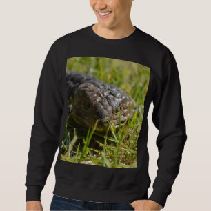 Sudadera Lizard de lengua azul australiana, la cara,