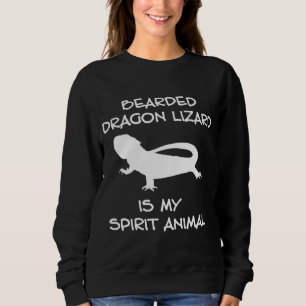 Sudadera Lizard Dragón Con Cabeza Es Mi Animal Espiritual