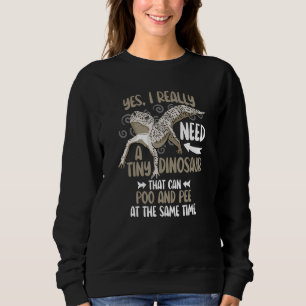 Sudadera Lizard, Mascota de Gecko Leopardo Sí Necesito Un P