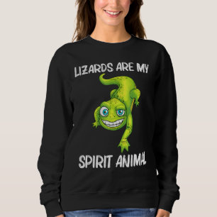 Sudadera Lizard Para Hombres Mujeres Reptiles Mascota Anima