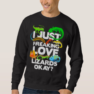 Sudadera Lizard Reptile Lizard Lizard