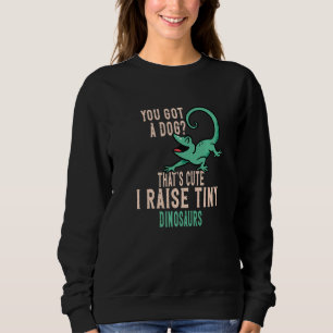 Sudadera Lizard tienes un perro que es lindo crio un dino p