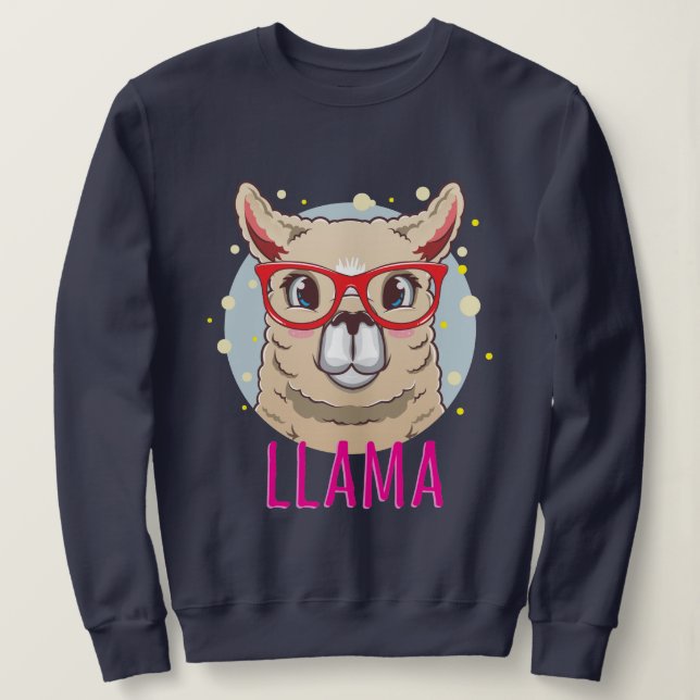 Sudadera Llama (Anverso del diseño)