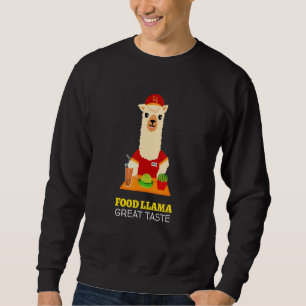 Sudadera Llama Alimentaria Con Meme Gorra Para Fiesta Y Com