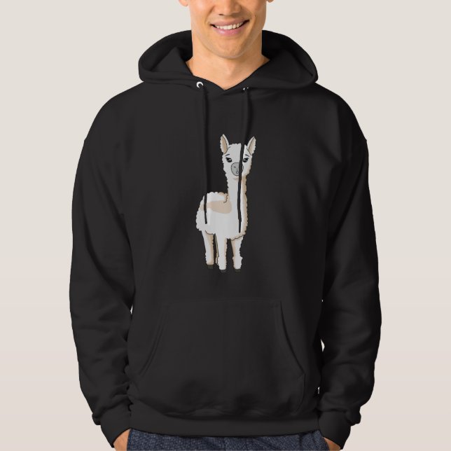 Sudadera Llama Alpaca (Anverso)