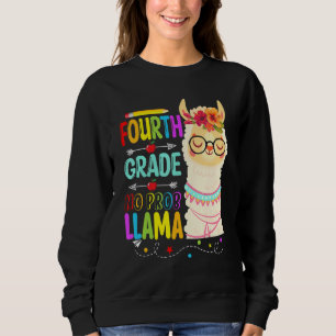 Sudadera Llama de cuarto grado sin problemas Profesor Est