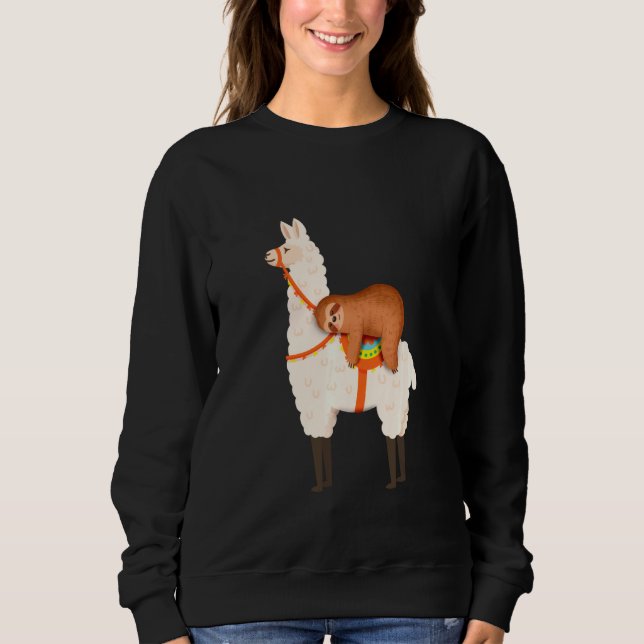 Sudadera Llama de eslogan en bicicleta (Anverso)