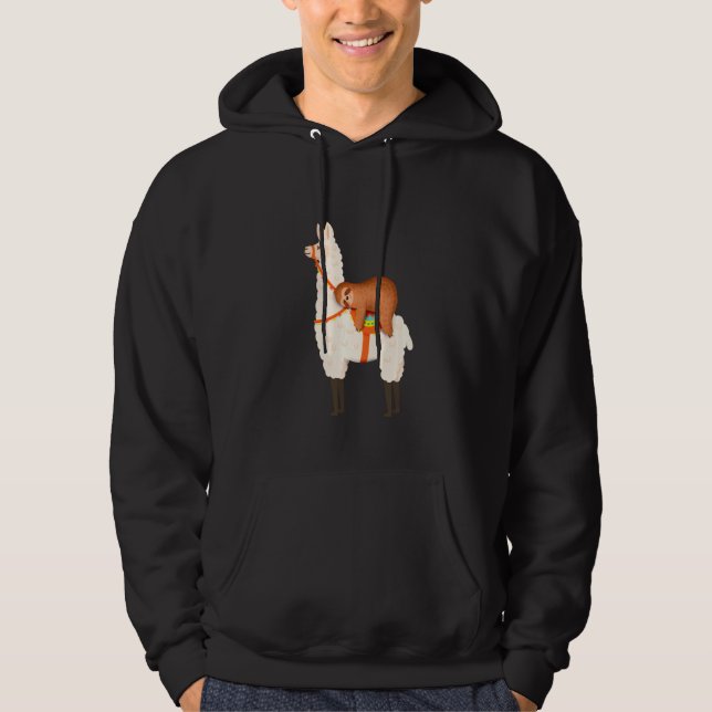Sudadera Llama de eslogan en bicicleta (Anverso)