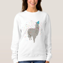 Sudadera Llama de fiesta - Animales con Fiesta