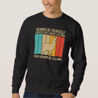 Sudadera Llama For Men Women Llama Farm Animal   5