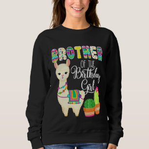 Sudadera Llama Hermano De Cumpleaños De La Granja Chica De 