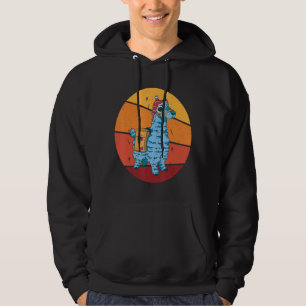 Sudadera Llama Lindo Alpaca Retro Vintage para Animal