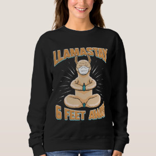 Sudadera Llama Máscara Yoga Meditación Distancia social