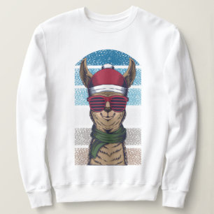 Sudadera Llama navidades