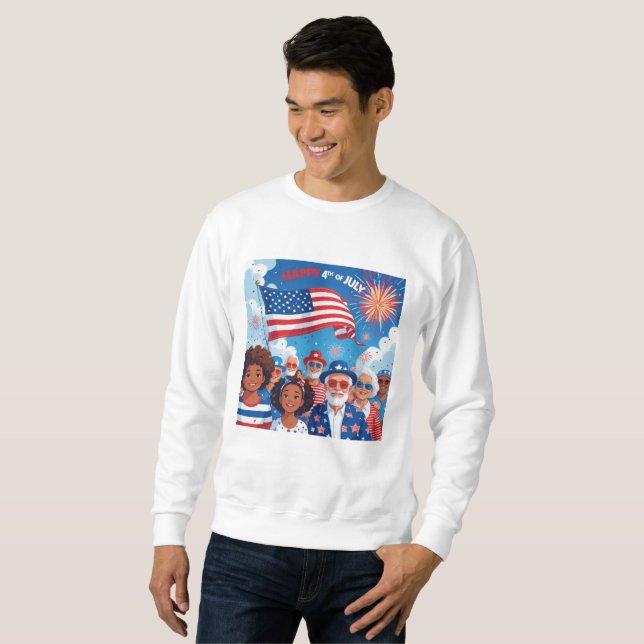 Sudadera Llama norteamericana (Anverso completo)