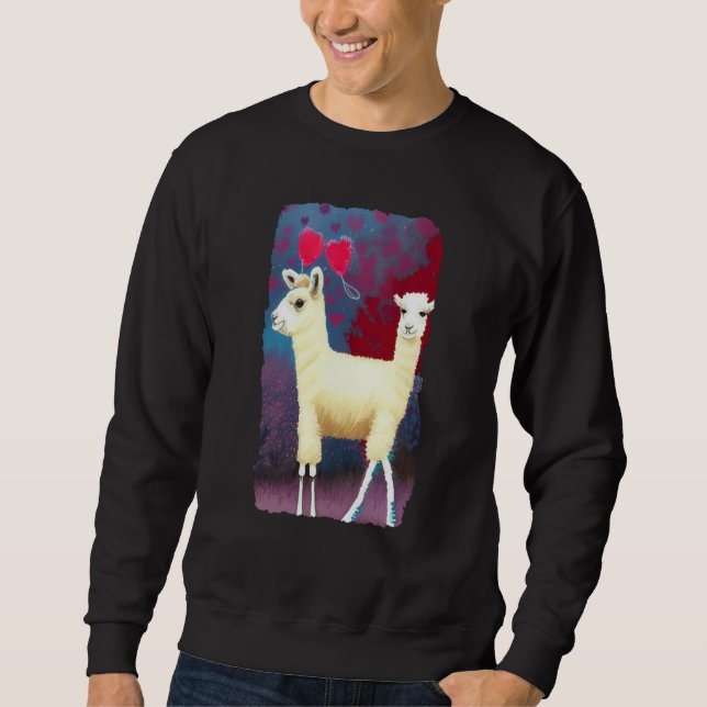 Sudadera Llama of love 03 (Anverso)