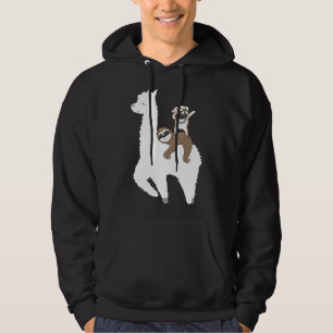 Sudadera Llama Sloth Pug Dabbing Dance Dab Gracioso regalo 