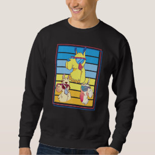 Sudadera Llama Squad Alpaca Genial Vintage Retro para anima