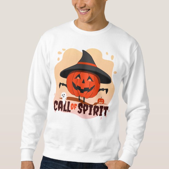Sudadera Llamado de Espíritu de Halloween (Anverso)