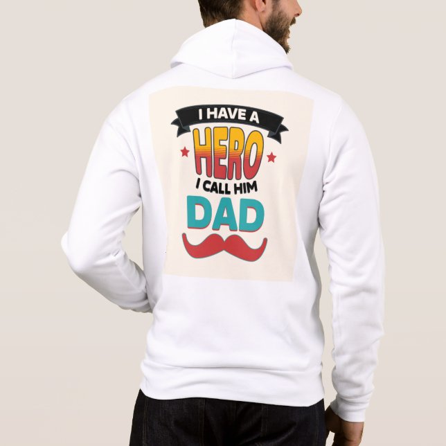 Sudadera Llámalo Papá Hoodie Stylish (Reverso)