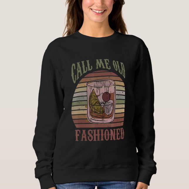 Sudadera Llámame Bartending S Antiguo De Moda (Anverso)