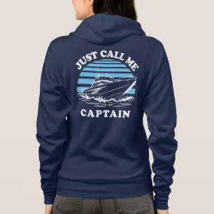 Sudadera Llámame Capitán   Cita marinera