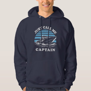 Sudadera Llámame Capitán Cita marinera