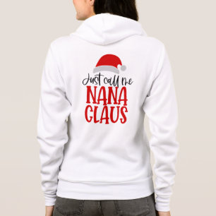 Sudadera Llámame Nana Claus-56768