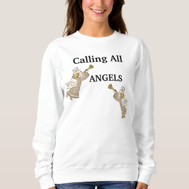Sudadera Llamando a Todos los Ángeles (Anverso)