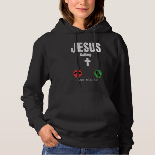 Sudadera Llamando Jesús - Jesús Teléfono Cristiano