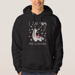 Sudadera Llamas llamadas tías de 90 años de antigüedad a 90